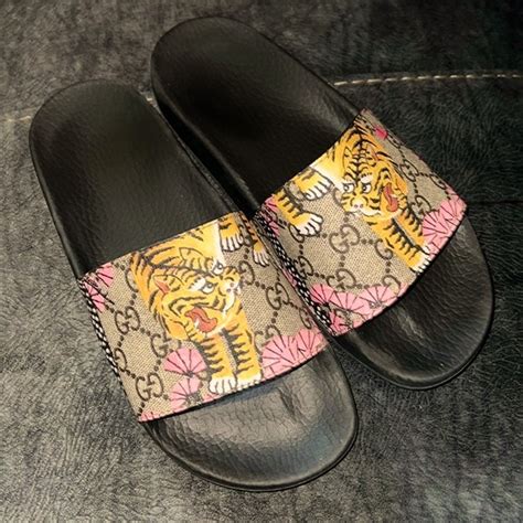 gucci bengal tiger slippers